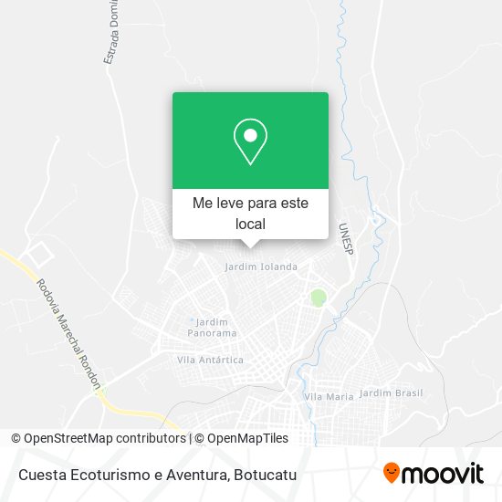 Cuesta Ecoturismo e Aventura mapa