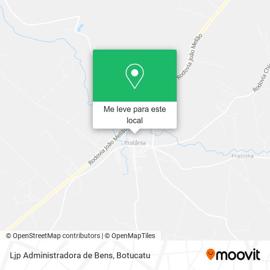 Ljp Administradora de Bens mapa