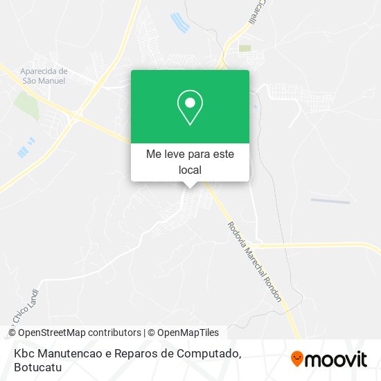 Kbc Manutencao e Reparos de Computado mapa