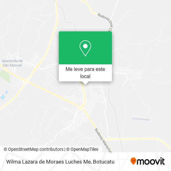 Wilma Lazara de Moraes Luches Me mapa