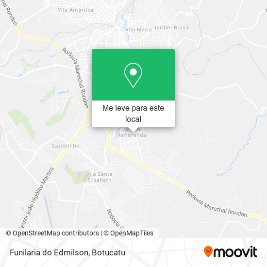 Funilaria do Edmilson mapa