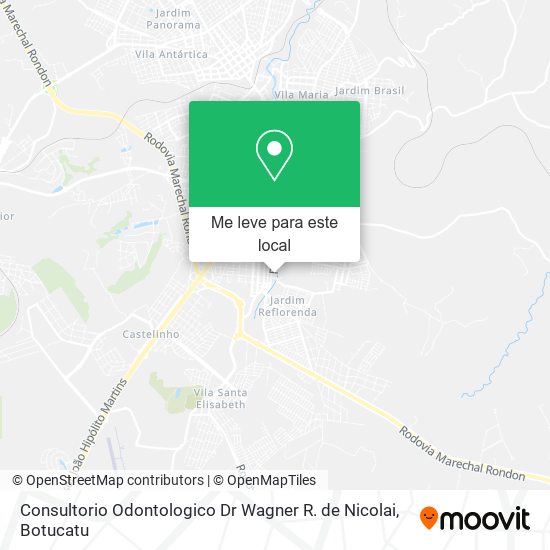 Consultorio Odontologico Dr Wagner R. de Nicolai mapa