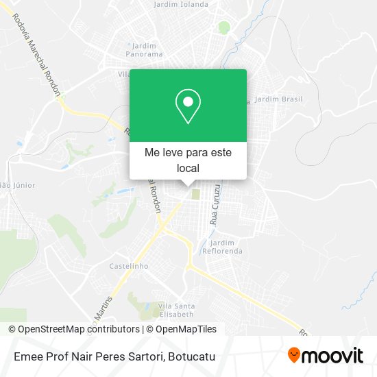 Emee Prof Nair Peres Sartori mapa