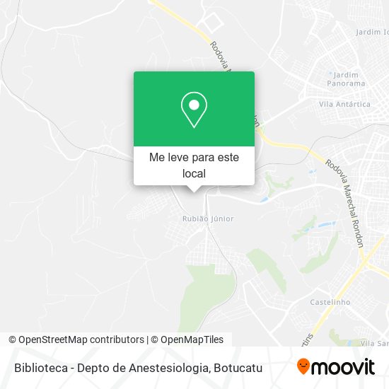 Biblioteca - Depto de Anestesiologia mapa