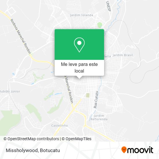 Missholywood mapa