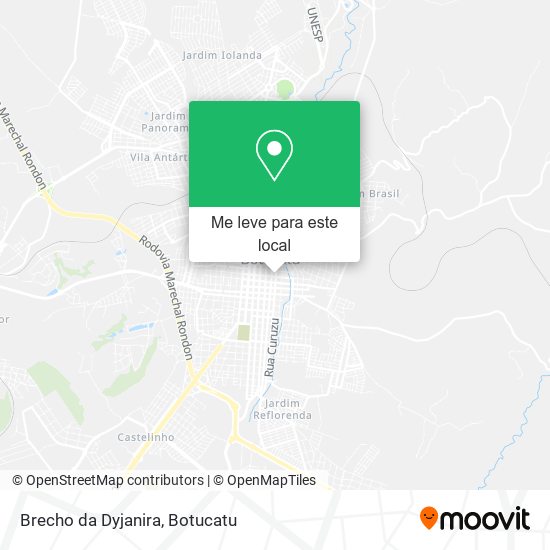 Brecho da Dyjanira mapa