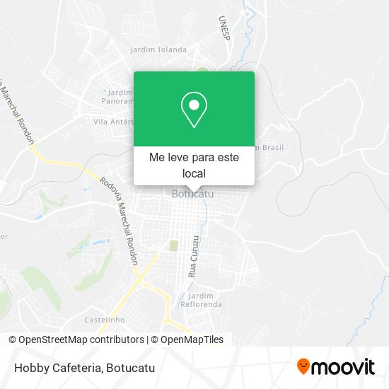 Hobby Cafeteria mapa