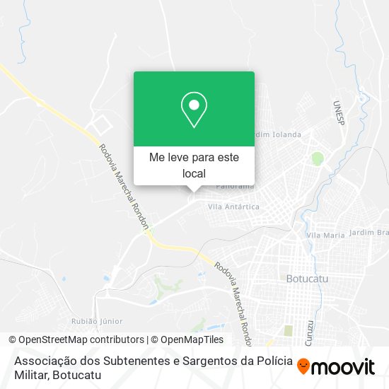 Associação dos Subtenentes e Sargentos da Polícia Militar mapa