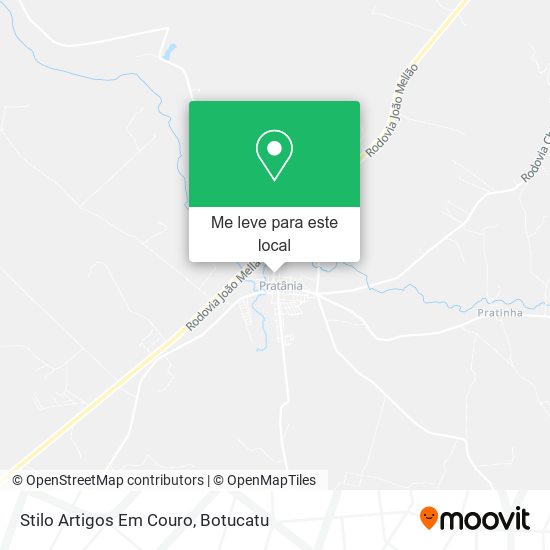 Stilo Artigos Em Couro mapa