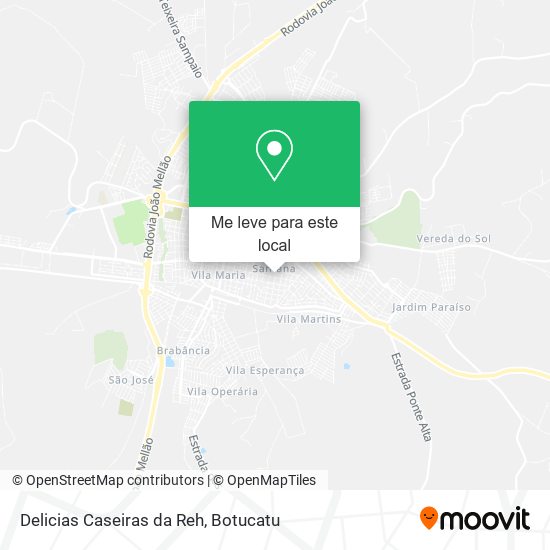 Delicias Caseiras da Reh mapa