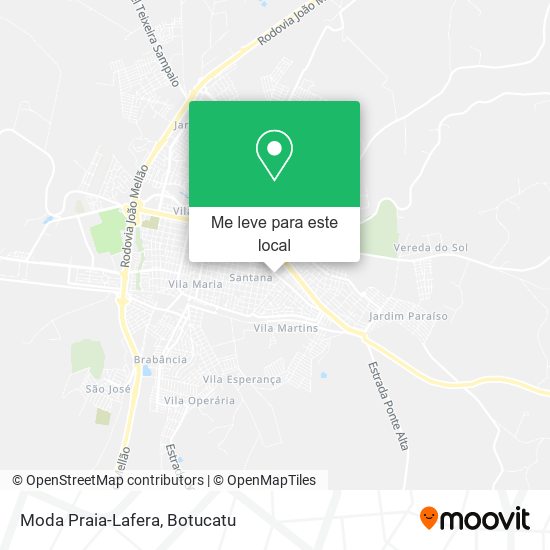 Moda Praia-Lafera mapa