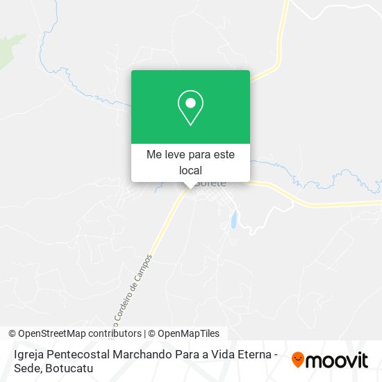 Igreja Pentecostal Marchando Para a Vida Eterna - Sede mapa