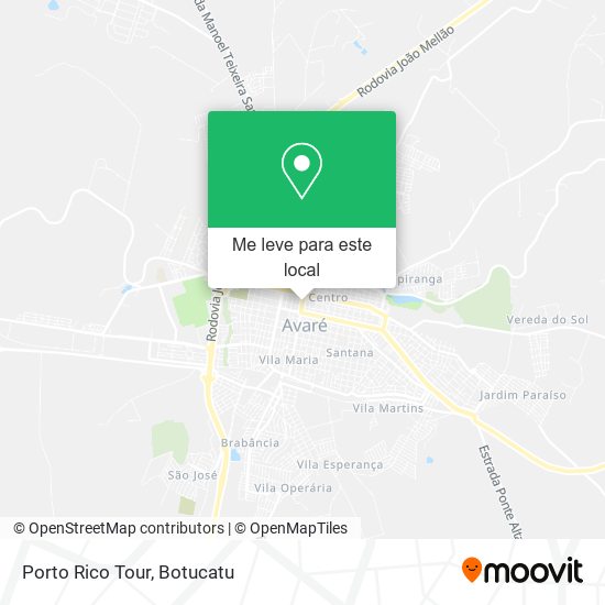 Porto Rico Tour mapa