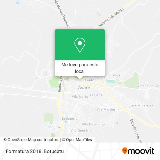 Formatura 2018 mapa