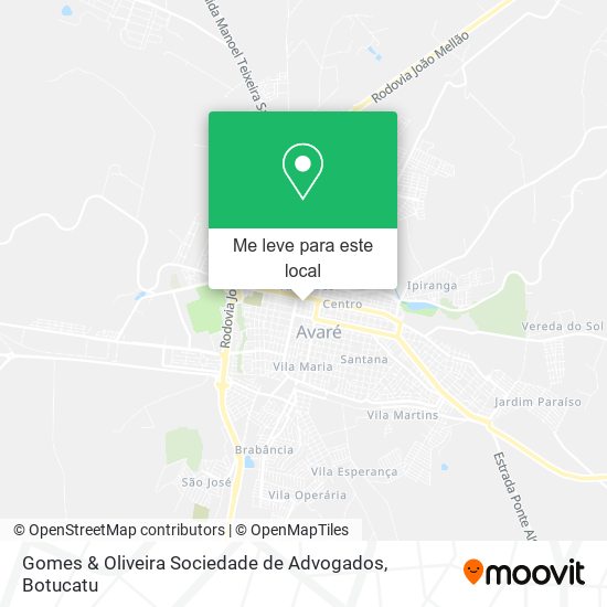 Gomes & Oliveira Sociedade de Advogados mapa