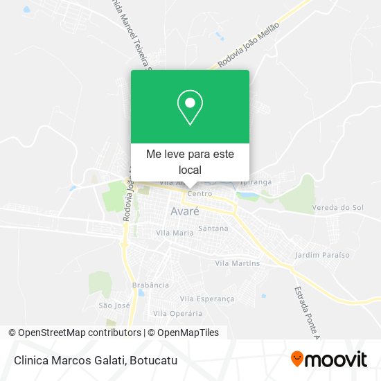 Clinica Marcos Galati mapa