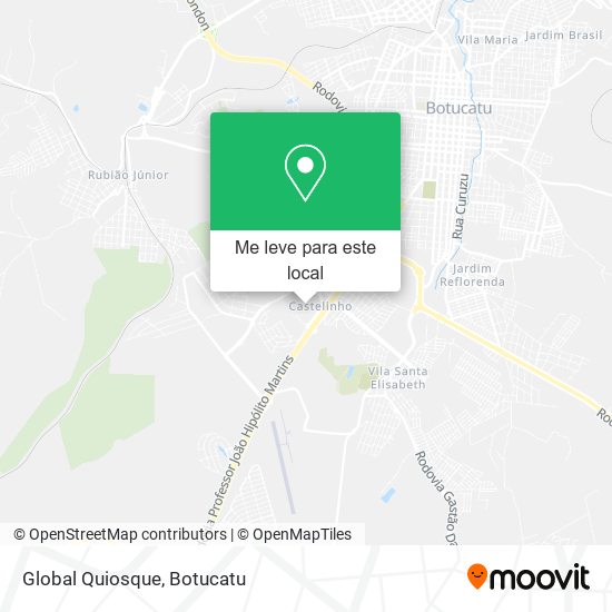 Global Quiosque mapa