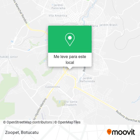 Zoopet mapa