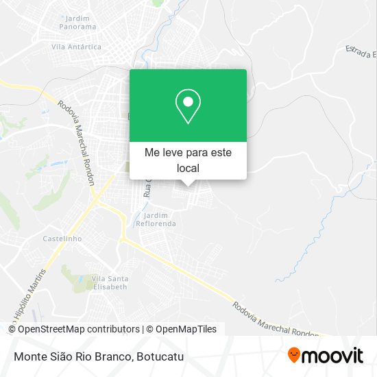 Monte Sião Rio Branco mapa