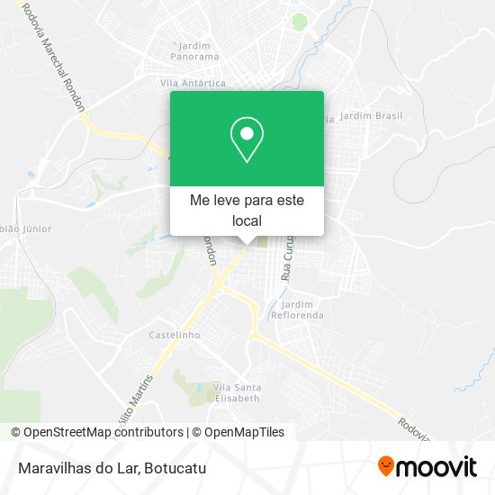 Maravilhas do Lar mapa