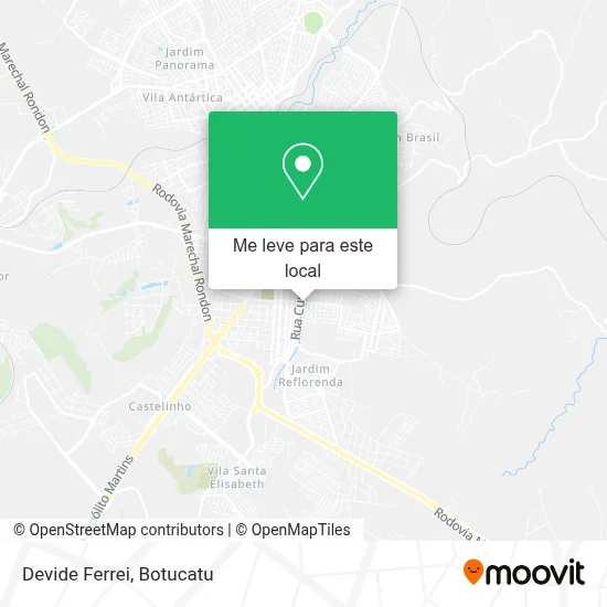 Devide Ferrei mapa