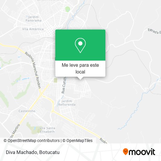 Diva Machado mapa