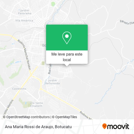 Ana Maria Rossi de Araujo mapa