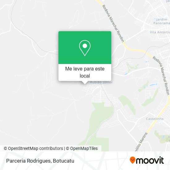 Parceria Rodrigues mapa