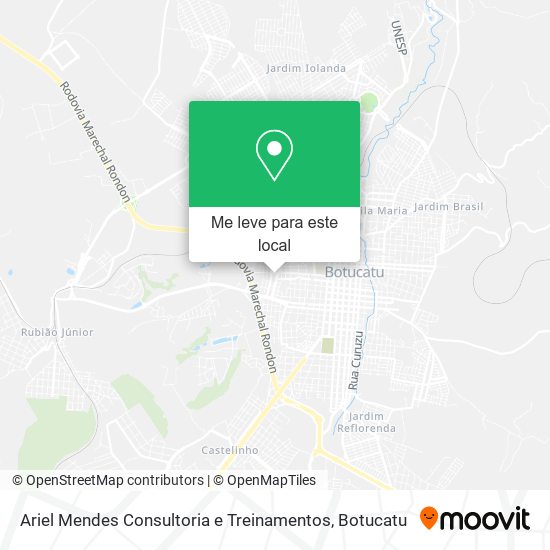 Ariel Mendes Consultoria e Treinamentos mapa