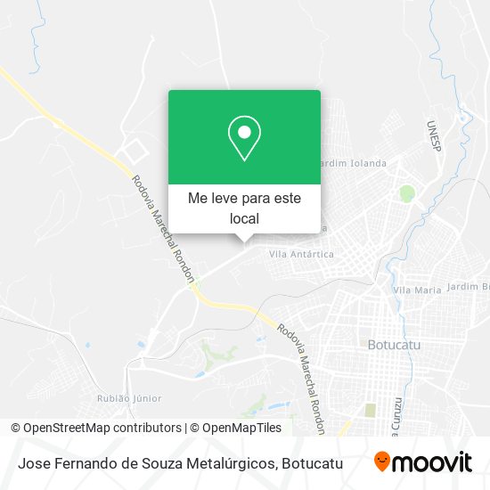 Jose Fernando de Souza Metalúrgicos mapa