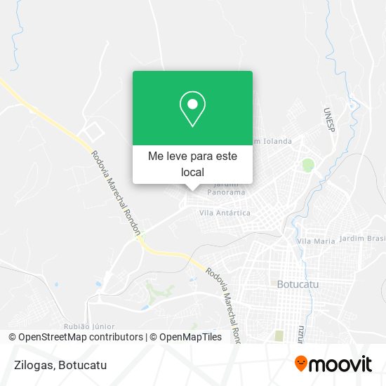 Zilogas mapa