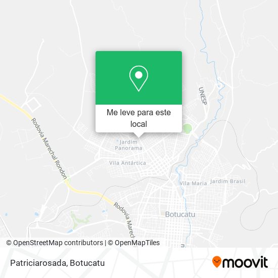 Patriciarosada mapa