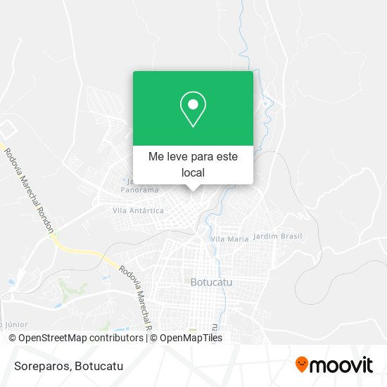 Soreparos mapa