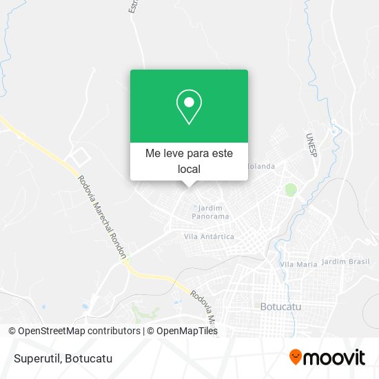 Superutil mapa