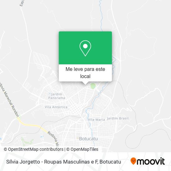 Sílvia Jorgetto - Roupas Masculinas e F mapa