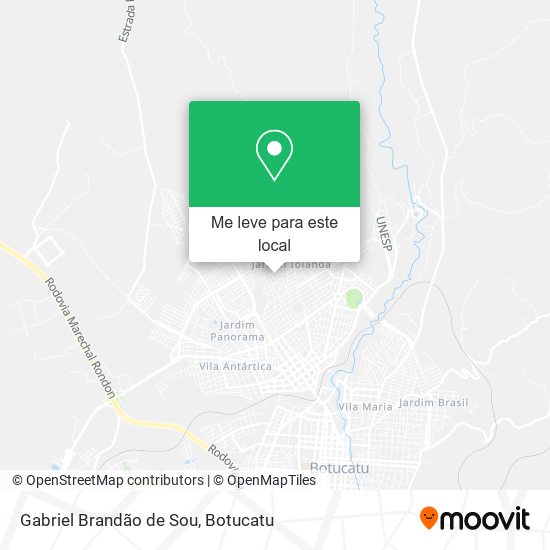 Gabriel Brandão de Sou mapa