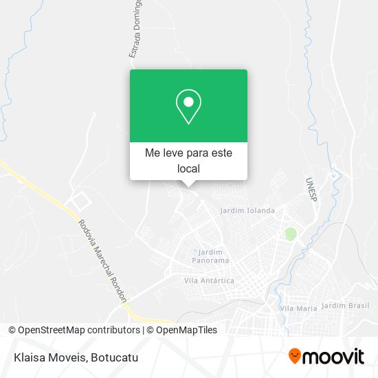 Klaisa Moveis mapa