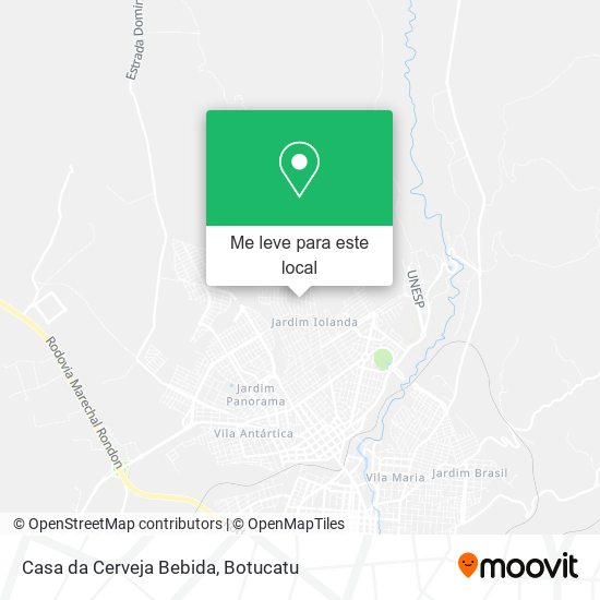 Casa da Cerveja Bebida mapa