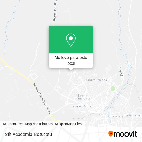 Sfit Academia mapa