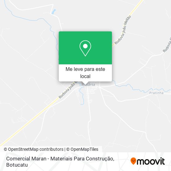 Comercial Maran - Materiais Para Construção mapa