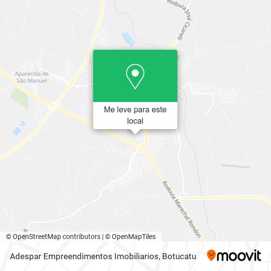 Adespar Empreendimentos Imobiliarios mapa