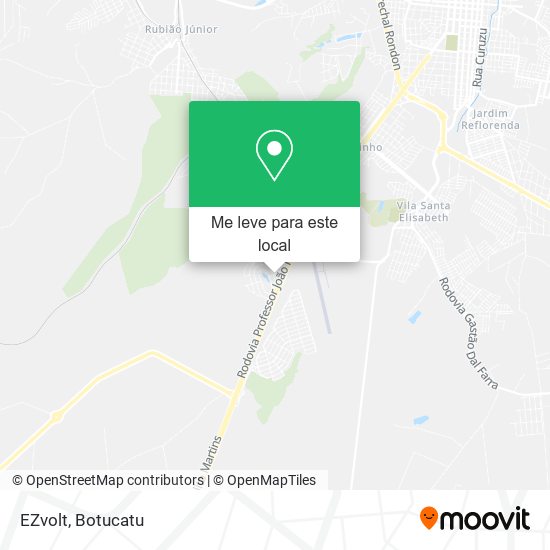 EZvolt mapa