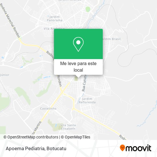 Apoema Pediatria mapa