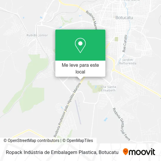 Ropack Indústria de Embalagem Plastica mapa