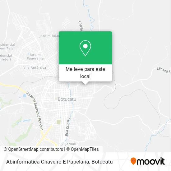 Abinformatica Chaveiro E Papelaria mapa