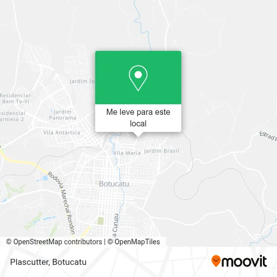 Plascutter mapa