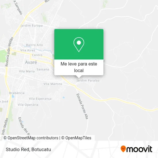 Studio Red mapa