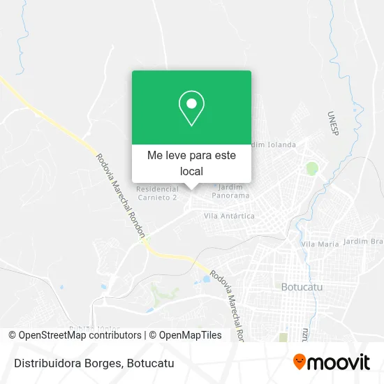 Distribuidora Borges mapa