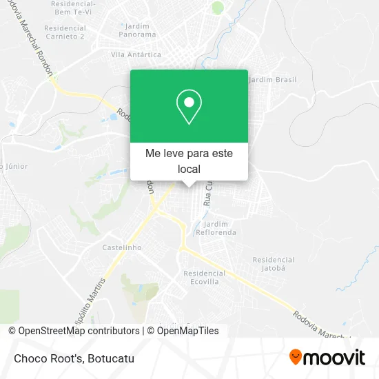Choco Root's mapa