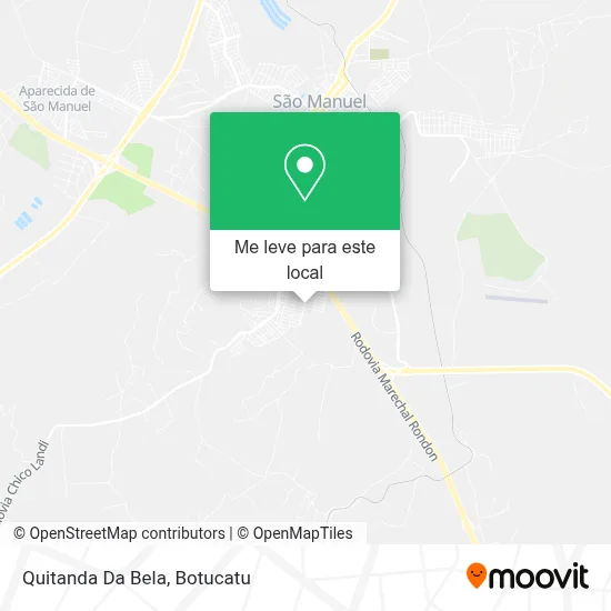 Quitanda Da Bela mapa